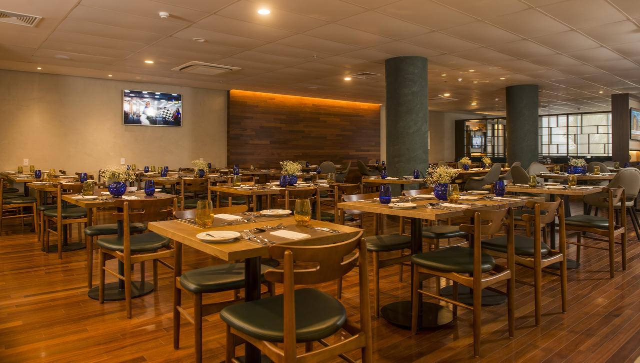 Hotel Luzeiros Ресіфі Екстер'єр фото The dining room at the 2012 Olympic Village