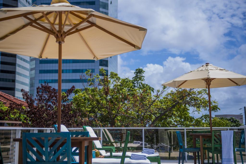 Hotel Luzeiros Ресіфі Екстер'єр фото Rooftop pool at the hotel