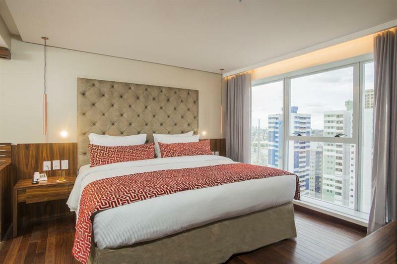 Hotel Luzeiros Ресіфі Екстер'єр фото A bed runner